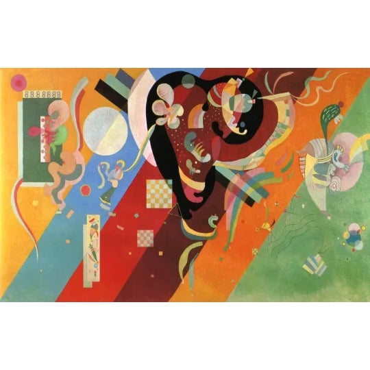 Artist: Wassily Kandinsky Country: Russia Title: Composition 9 Medium: Giclee Marks: Numbered limited edition Watercolor...