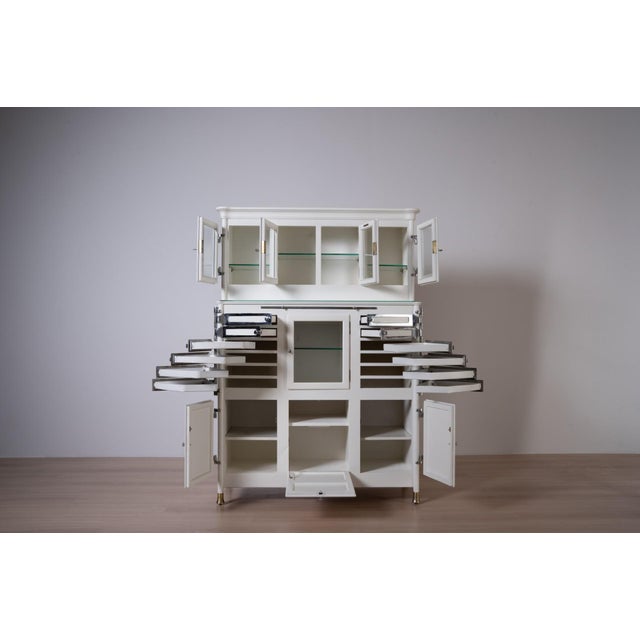 Industrial German Dental Instrument Cabinet by Arnold Biber, 1920 For Sale - Image 3 of 18