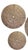 Brown Wall Sculptures Jute Trio Metal Frame For Sale - Image 8 of 9