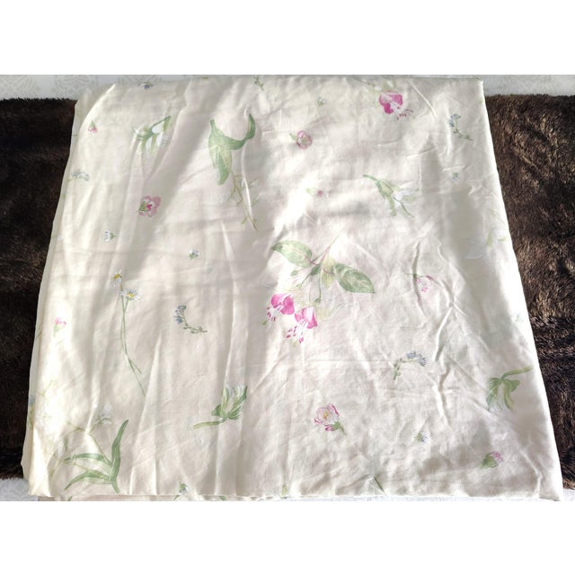 Textile Yves Delorme / France "Fuchsia" Duvet Cover Set Full Size For Sale - Image 7 of 10