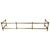 Mid-20th Century Solid Brass Fireplace Surround For Sale