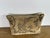Baroque Velvet Nomi Stenciled Pillow With Linen Back For Sale - Image 3 of 6