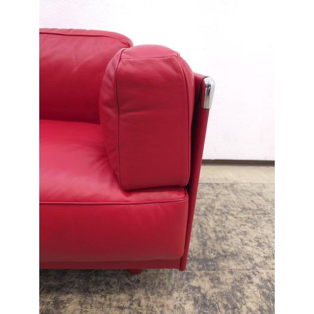 Red Twice Sofa Sofa from Poltrona Frau For Sale - Image 4 of 17