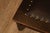 Wood Mission Style Antique Oak Rabbit Ear Side Chair With Leather Seat For Sale - Image 7 of 18