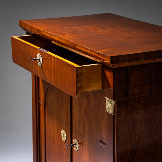 Wood Early 19th Century Empire Cabinet For Sale - Image 7 of 10