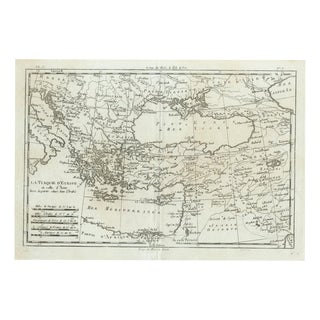 Antique Map of the Ottoman Empire in Europe and Asia attributed to Bonne, 1780 For Sale