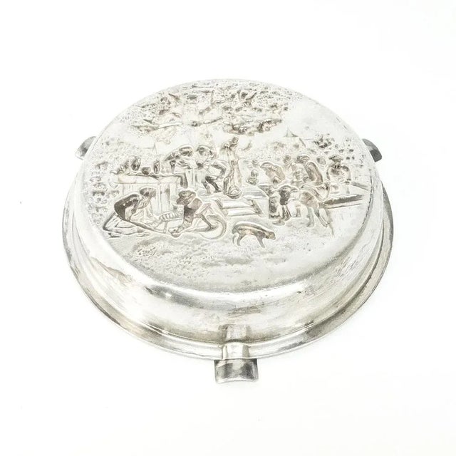Postmodern Art Nouveau Style Ashtray, Belgium, 1950s For Sale - Image 3 of 4