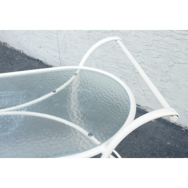 Brown Jordan Roma Strap Two Tiered Patio Serving Cart Chairish