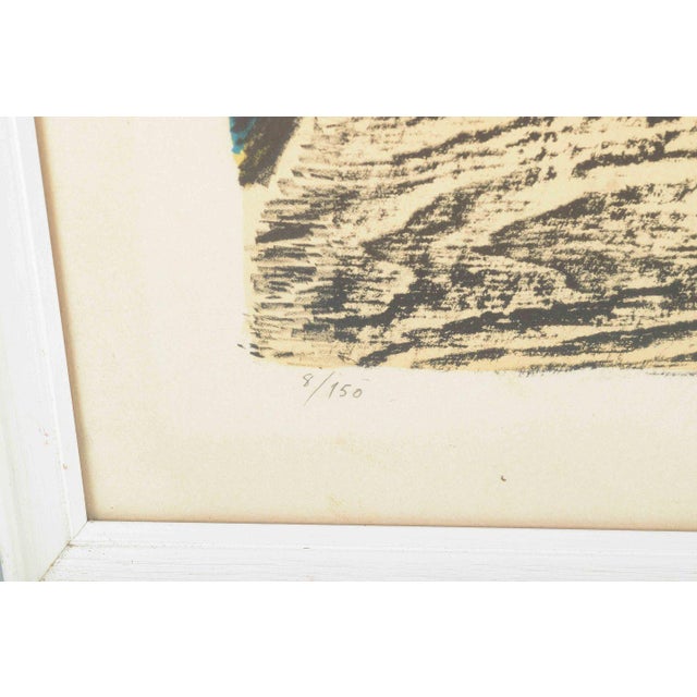 1970s Arne Haugen Sørensen, Satirical Composition with Figure, 1977, Colour Lithograph For Sale - Image 5 of 7