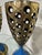 Paint 1960s Tony Paul Style Westwood Industries Brass and Blue Enamel Lamps - A Pair For Sale - Image 7 of 12