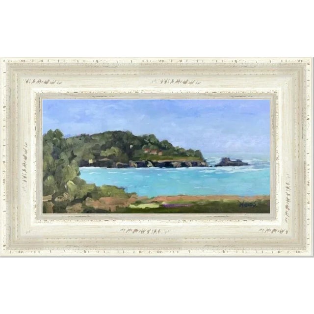 Mendocino Coast, Modern Plein Air Oil Painting For Sale - Image 10 of 11