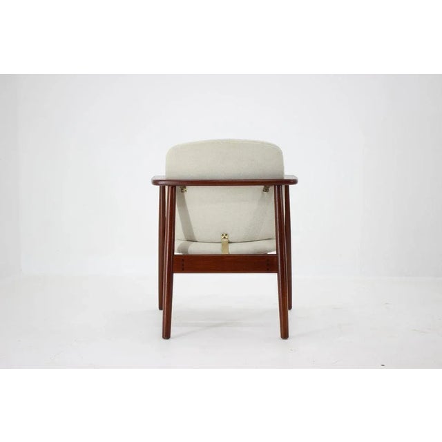 Model 165 Teak Armchair by Børge Mogensen for Søborg Furniture, 1960s For Sale - Image 6 of 11