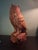 Vintage Hand-Carved Wood Owl For Sale - Image 10 of 12