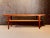 Mid-Century Modern Teak Coffee Table with Rattan Rack, 1960s For Sale - Image 3 of 17