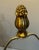 Hollywood Regency Stacked Black Marble Antique Gold Acanthus Table Lamp For Sale - Image 9 of 12