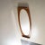 Curved Teak Wall Mirror by Campo E Graffi for Home Field & Scratches, 1960s For Sale - Image 4 of 8