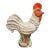 A Rare Art Deco Porcelain Rooster Sculpture by Marjolaine & Luc Lanel For Sale