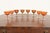 A gorgeous set of eight Arts & Crafts or Art Nouveau period Aurene iridescent art glass goblets By Steuben Glass USA,...