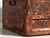 Antique Brown Trunk with Floral Motifs, 1920s For Sale - Image 9 of 18