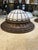 Neoclassical 1900s Caldwell Bronze and Leaded Glass Flush Mount For Sale - Image 3 of 7