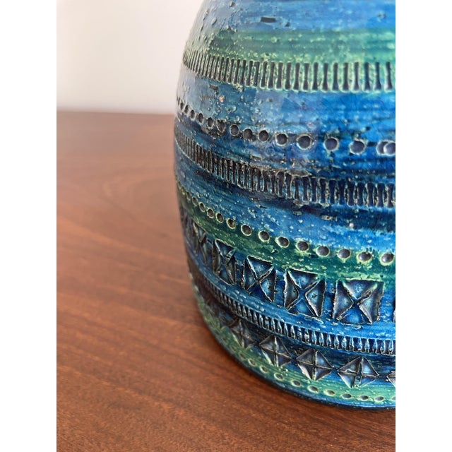 Ceramic Bitossi Flowerpot by Aldo Londi for Bitossi, 1960s For Sale - Image 7 of 8