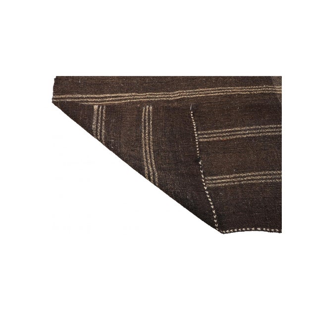 1960s Square Vintage Unique Turkish Kilim Rug - 9`0″ X 9`2″ For Sale - Image 5 of 6