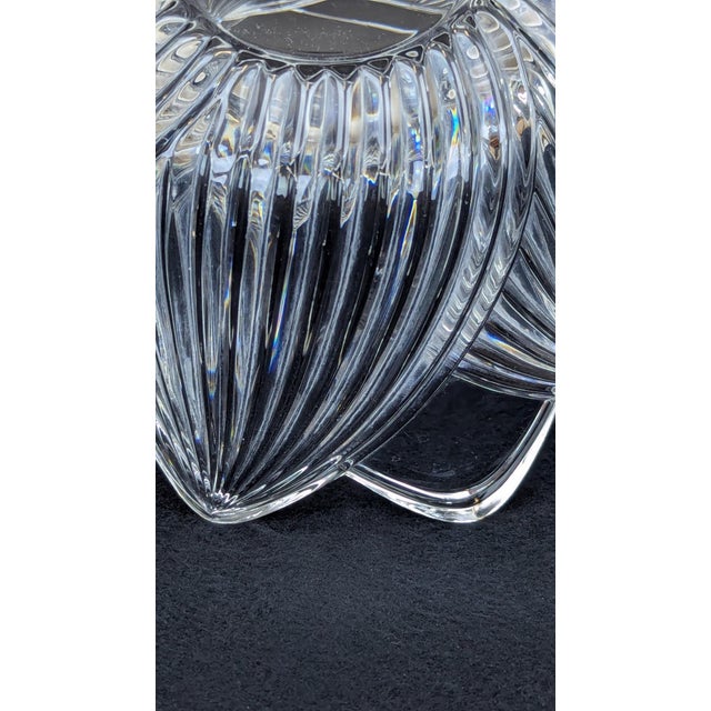 Vintage Mikasa Serving Set - Walther Flower Shaped 5 Section Serving Plate and Silver Crest Dip Set For Sale In Los Angeles - Image 6 of 8