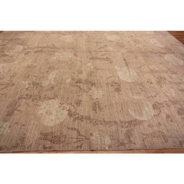 Nazmiyal Collection Modern Wool Area Rug For Sale - Image 4 of 7