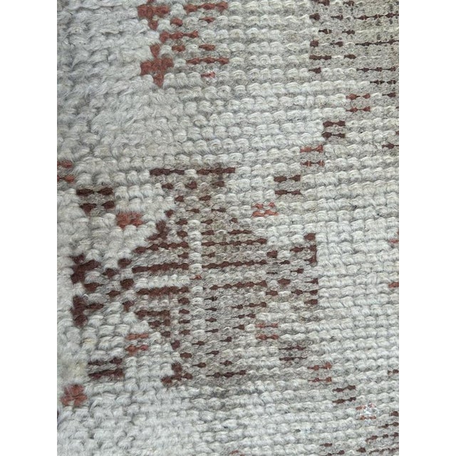 Small Moroccan Distressed Tribal Rug, 1940s For Sale - Image 12 of 18