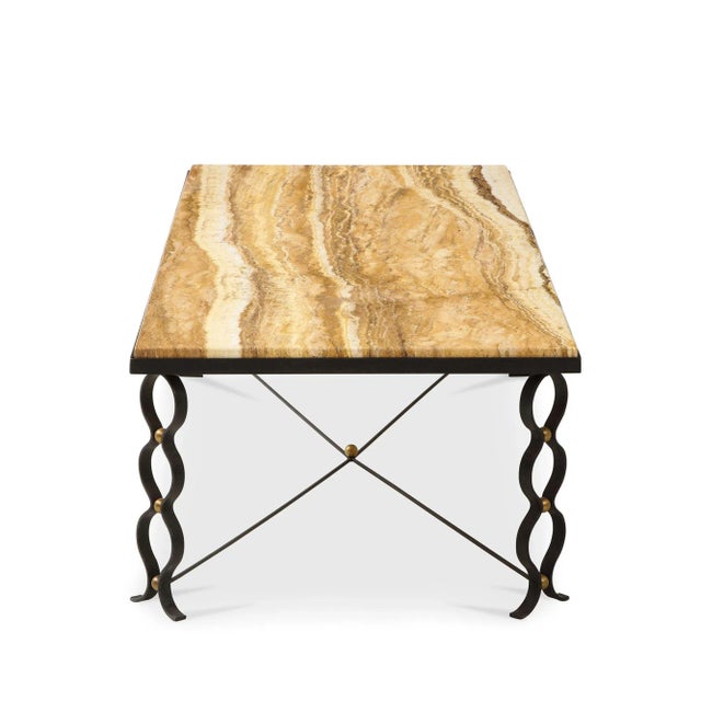 1950s 1950s Vintage The Ruban Cocktail Table Attributed to Jean Royère For Sale - Image 5 of 8