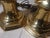 Hollywood Regency Vintage Mid 20th Century Hollywood Regency Brass Lamps - A Pair For Sale - Image 3 of 8