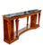 Brown Large Neoclassical Console Table with Mirrored Back, 1940 For Sale - Image 8 of 18