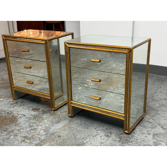 Julian Chichester Julian Chichester Temple Nightstands, Pair For Sale - Image 4 of 12
