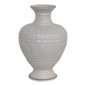 Lenox Porcelain Athenian Collection Grecian Ivory and Gold Embossed Vase