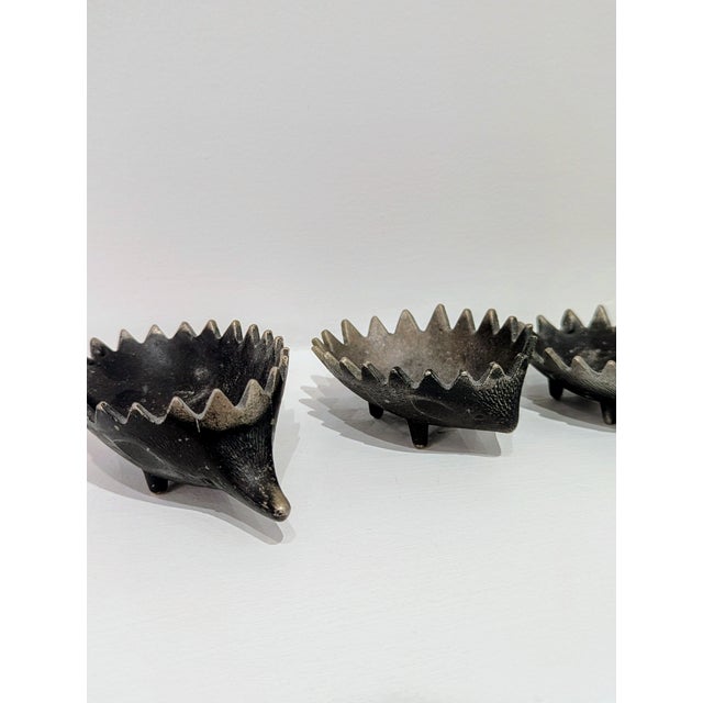 Walter Bosse Walter Bosse Hedgehog Nesting Ashtrays For Sale - Image 4 of 11