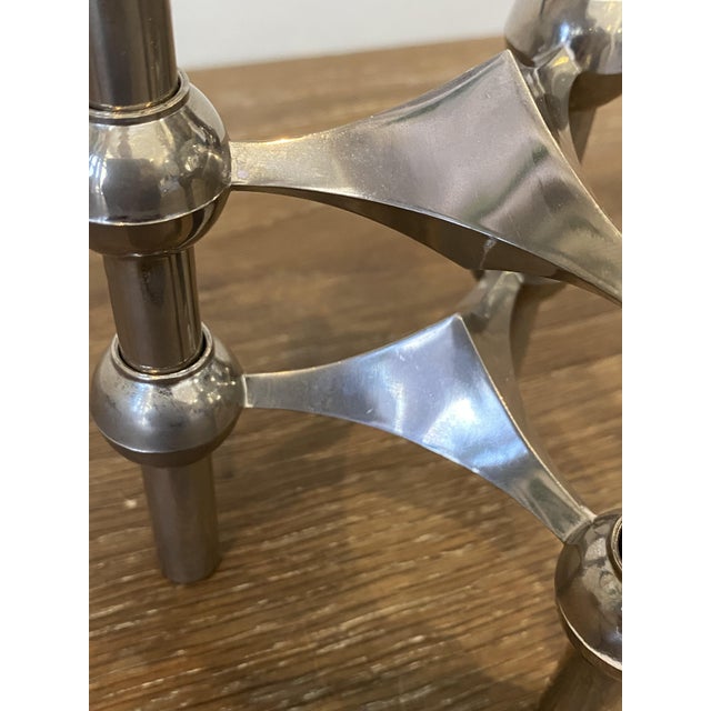 Silver Vintage Modular S22 Candleholders, 1970, Set of 4 For Sale - Image 8 of 18