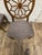 Brown Vintage George III Regency Hepplewhite Style Sunburst Spider Web Dining Chairs For Sale - Image 8 of 15