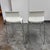 2020s Marcus Arvonen for Ikea Glenn White Counter Stools, Pair For Sale - Image 5 of 12