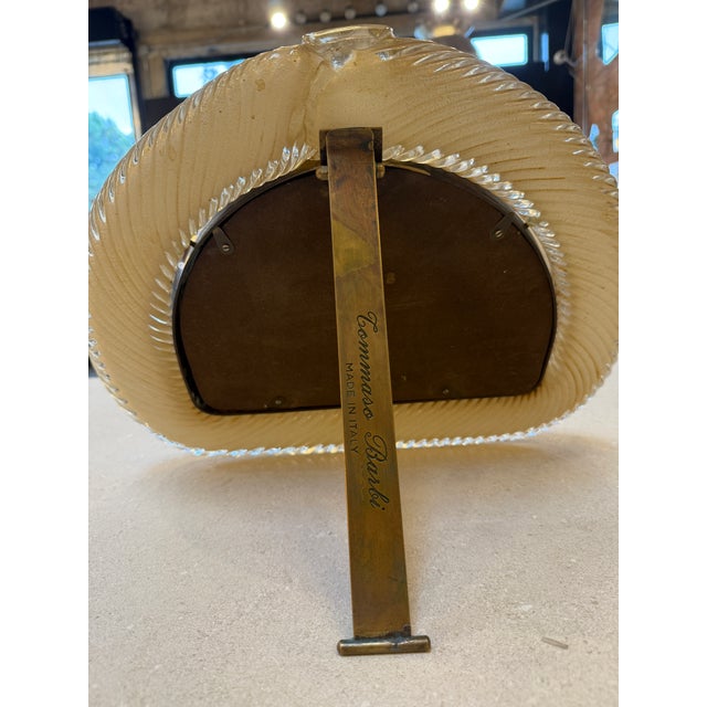 Glass Murano Glass Photo Frame by Tommaso Barbi,1970s For Sale - Image 7 of 7