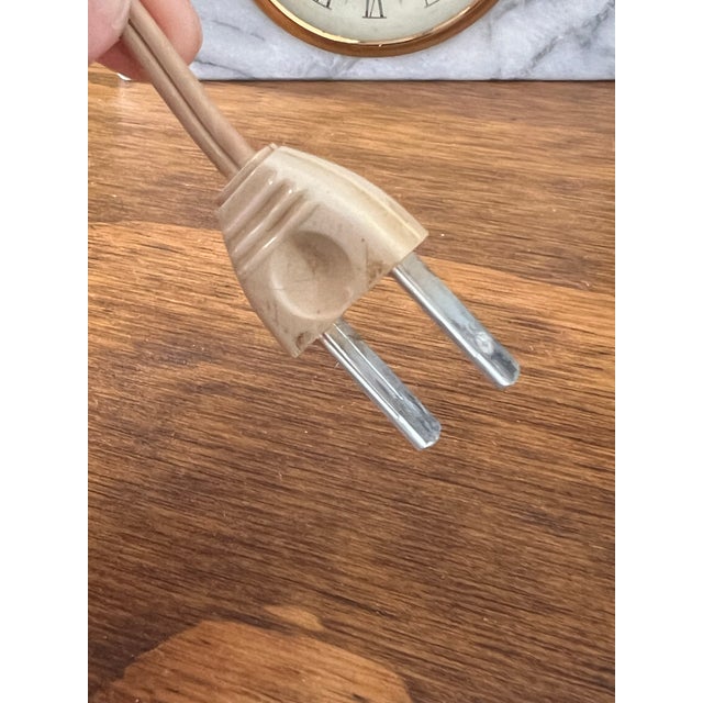 Vintage Marble Desk Clock and Horse Head Bookends Set For Sale - Image 14 of 18