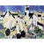 Bring the charm of Mid-Century Paris into your home. Up for sale is a stunning, authentic circa 1950 color lithograph...