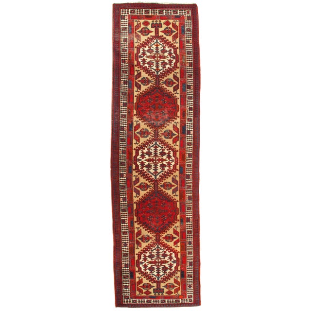 Pasargad N Y Persian Serab Wool Runner Rug - 3'2" X 11'3" For Sale