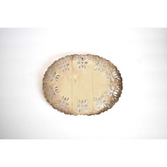 Vintage Vintage Expandable Silver Plate Trivet Chairish