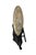 Large Antique Japanese Cloisonné Enamel on Brass Charger With Carved Wood Stand - 20" For Sale - Image 4 of 8