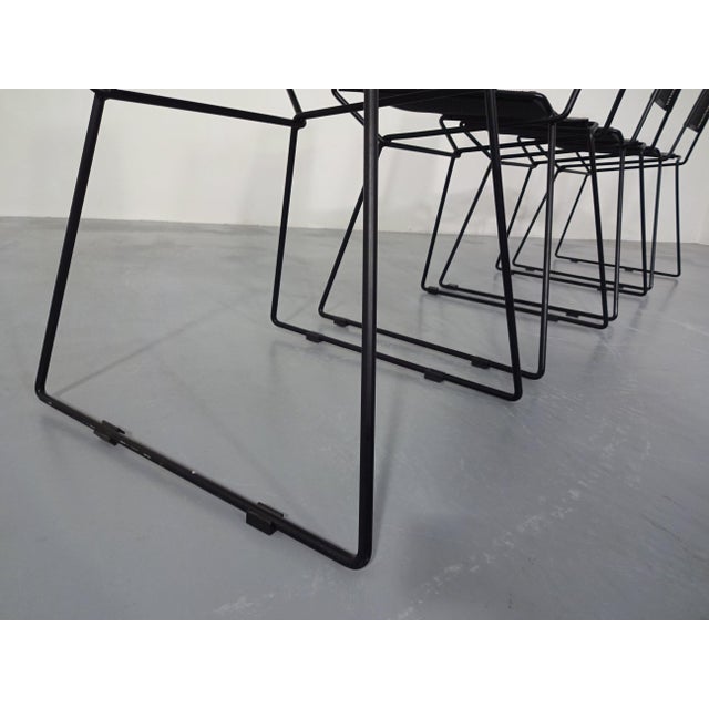 Metal Chairs from Rolf Rahmlow, Germany, 1980s, Set of 4 For Sale - Image 14 of 17
