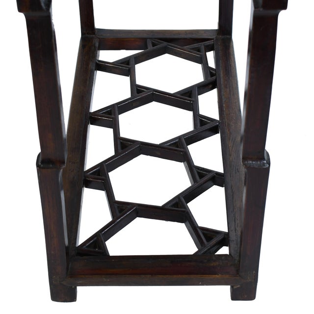 Late 20th Century Fretwork Colonial Desk For Sale - Image 5 of 6