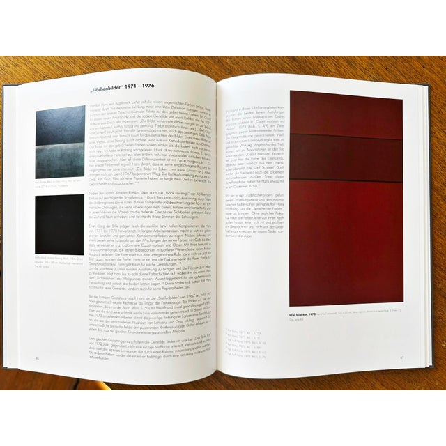 Monochrome Color-Field Painting by Rolf Hans, Coffee Plantation Owner, 1973, Acrylic Painting on Canvas For Sale - Image 9 of 12