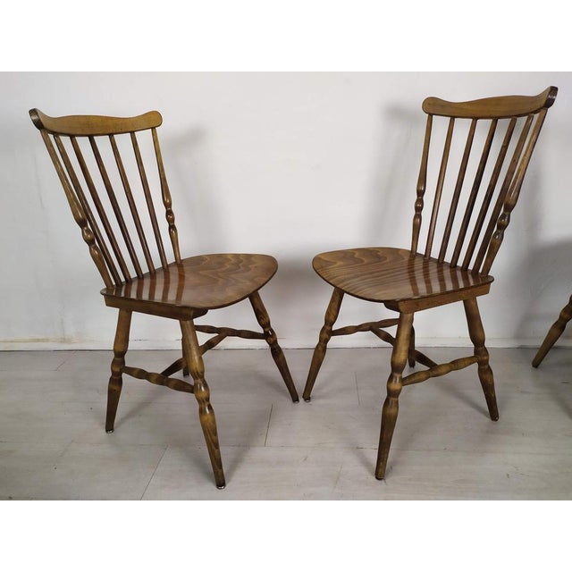 Vintage Baumann Tacoma Chairs and Stools, 1970s, Set of 6 For Sale - Image 6 of 16