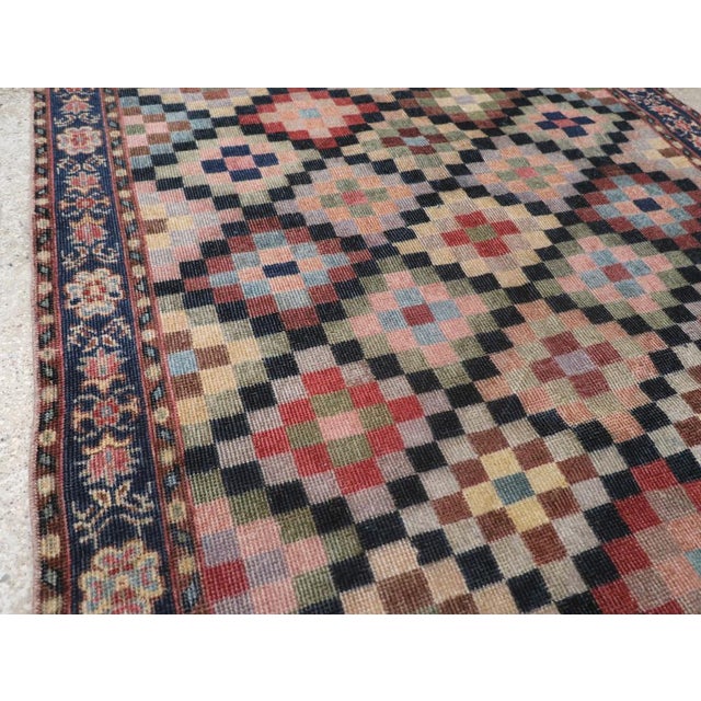 Mid 20th Century Galerie Shabab Collection Mid-20th Century Turkish Anatolian Wide Gallery Runner For Sale - Image 5 of 10