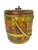 English Vintage English-Style Wood & Brass Ice Bucket, Mid-Century For Sale - Image 3 of 15